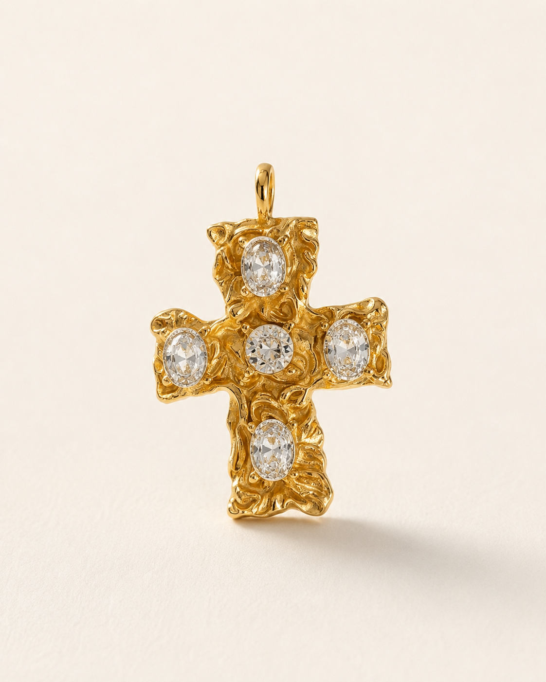 Ciondolo Baroque Cross