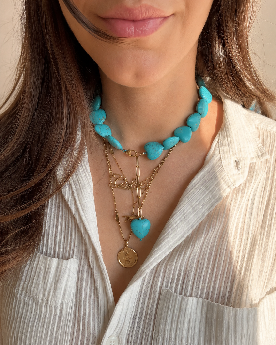 Heart of turquoise