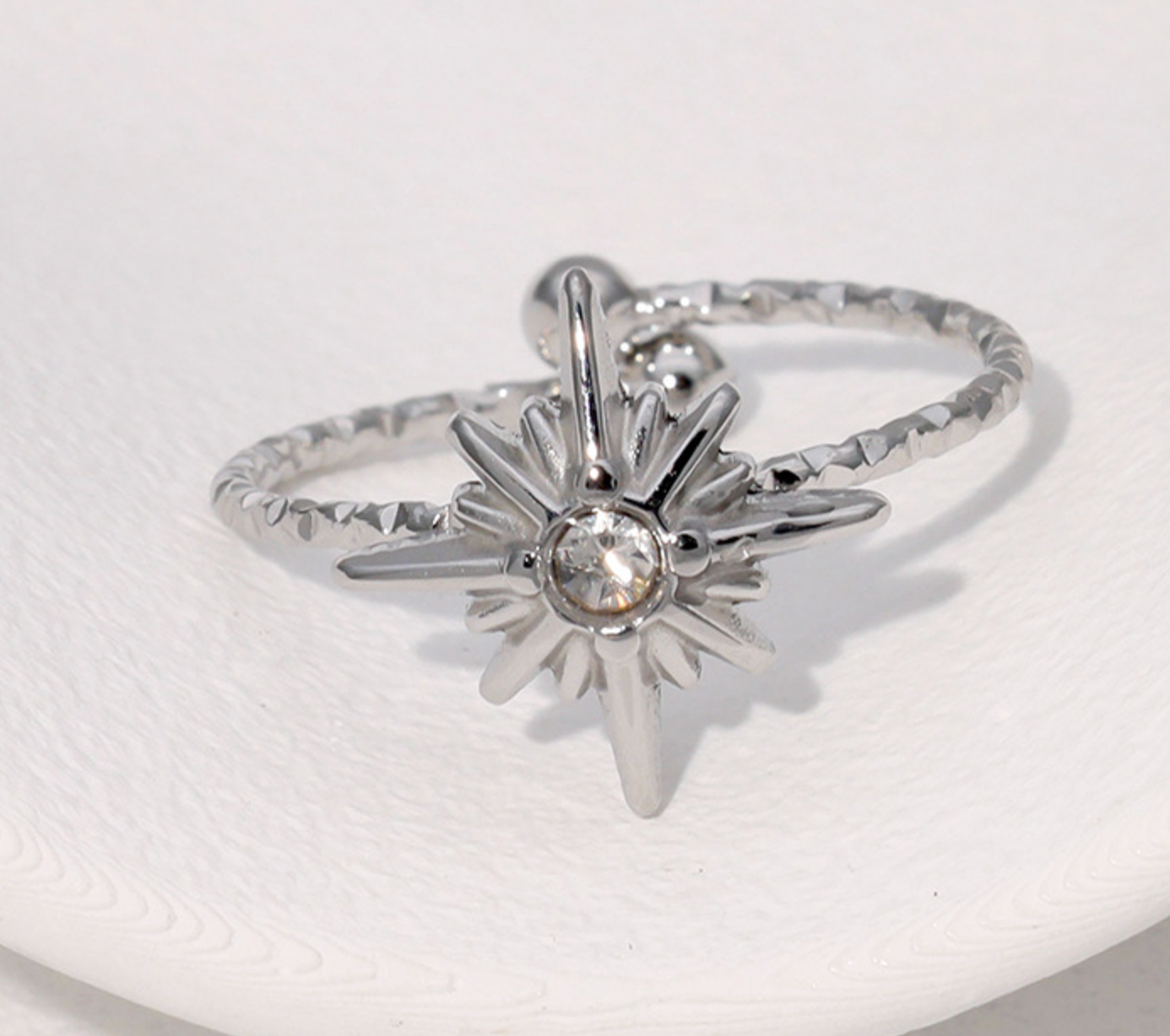 Anello Stella Cometa
