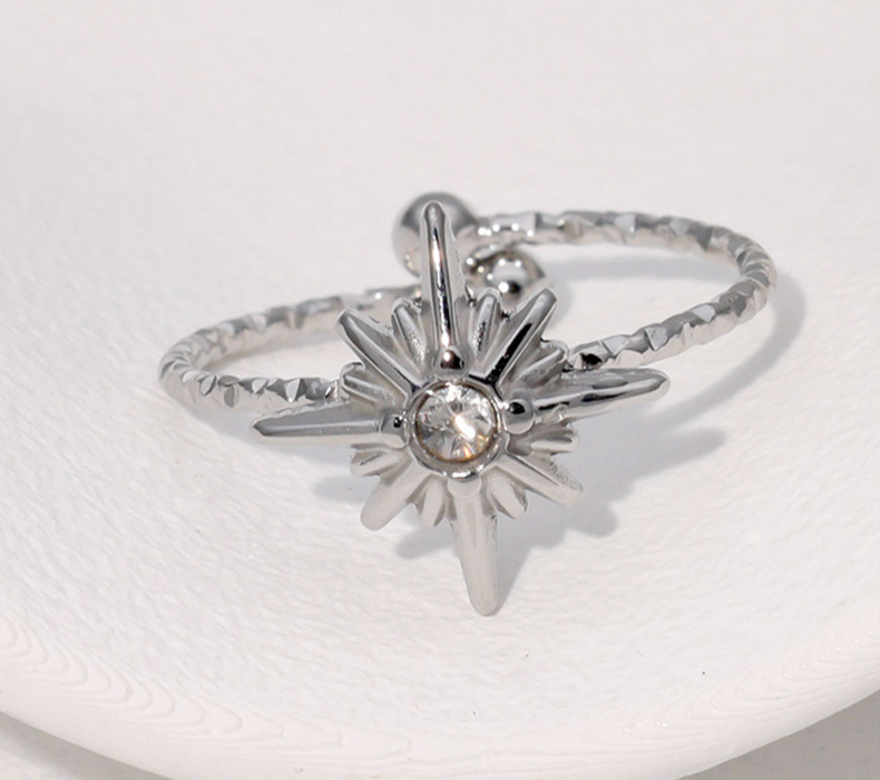 Anello Stella Cometa