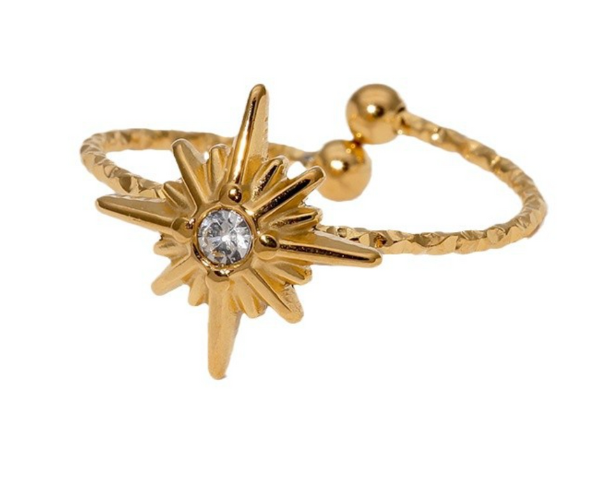Anello Stella Cometa